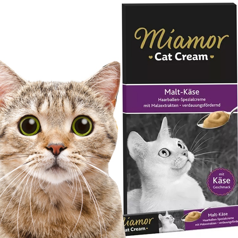 Miamor Cat Cream Anti-Hairball Treats